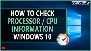 How To Check What Processor You Have | Find Out CPU Model