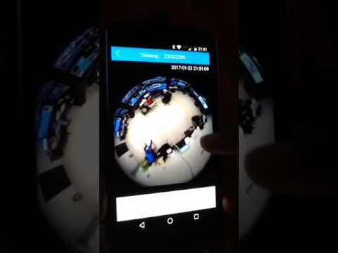 Cámara Fisheye IP Wifi ONVIF