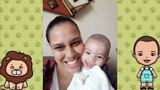 Retrospectiva do Enrico 1 aninho   Tema Leãozinho