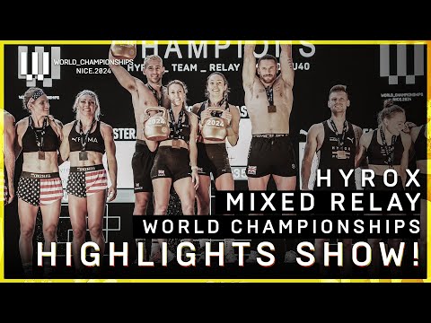 Extended Highlights | HYROX Team Relay World Championships Invitational | Nice 2024