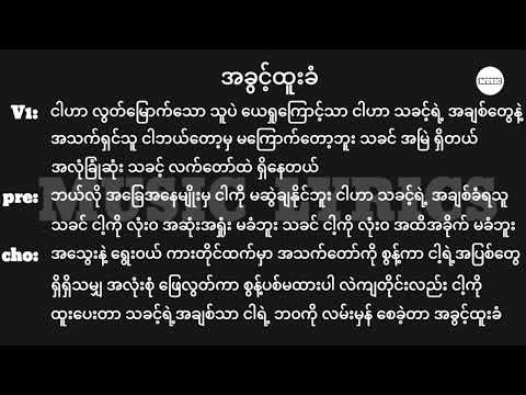 အခွင့်ထူးခံ || Lyrics || Myanmar Gospel Song