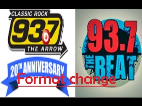 KKRW 93.7 The Arrow stunts & flips to 93.7 The Beat (2013)