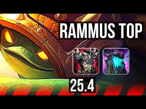 RAMMUS vs RENEKTON (TOP) | NA Grandmaster | 25.4