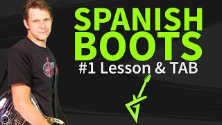 How To Play Spanish Boots Guitar Lesson &amp; TAB by Joe Bonamassa