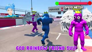Upgrading RAINBOW FRIENDS To FASTEST EVER In GTA 5!