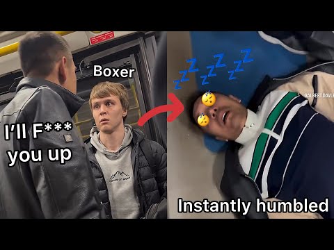 Fake "Tough Guy" Picks A Fight With The WRONG Guy - INSTANTLY HUMBLED