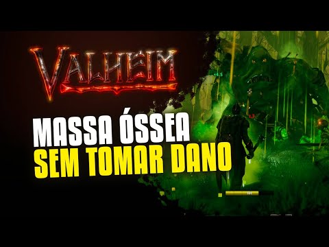 Como enfrentar o Boss do Pântano Sem Tomar Dano Massa óssea - Valheim