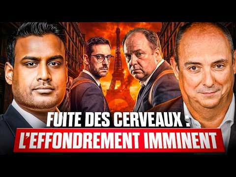 Les Cerveaux Quittent La France: C'est La Fin ! Olivier Delamarche et Sylvain TIGER