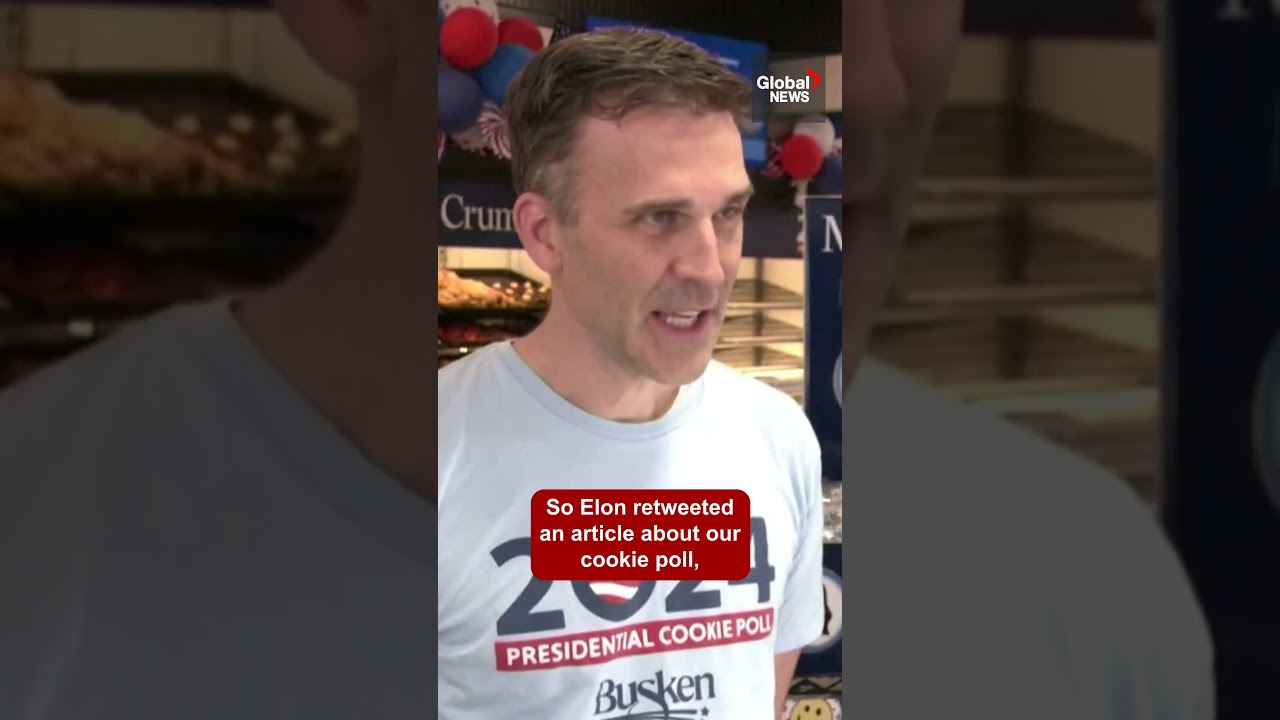 Ohio bakery predicts US election results with cookies 🍪 #Trump #Harris