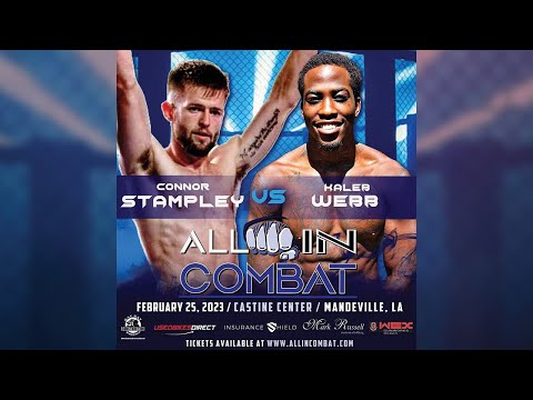 All In Combat 1 - Connor Stampley vs. Kaleb Webb