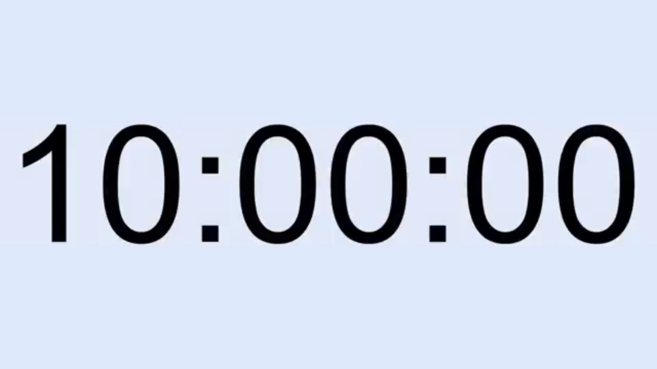 10 hour timer