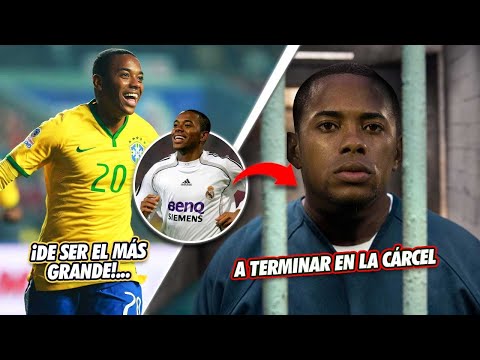 La TRISTE HISTORIA de Robinho, de ser el MÁS GRANDE a terminar en la CÁRCEL