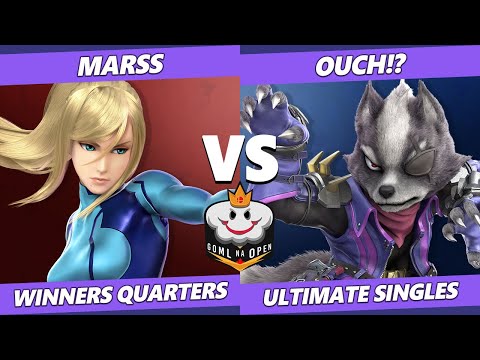 GOML NA Circuit Finale SSBU - Marss (ZSS) Vs. Ouch!? (Wolf) Smash Ultimate Winners Quarters