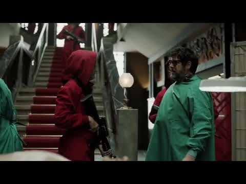 Il cambio di maschera la casa di carta