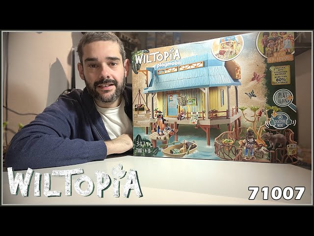 Vídeo relacionado con PLAYMOBIL Wiltopia 71007 Centro de Cuidados de Animales con Efectos de luz y Animales de Juguete, Juguete sostenible para niños a Partir de 4 años