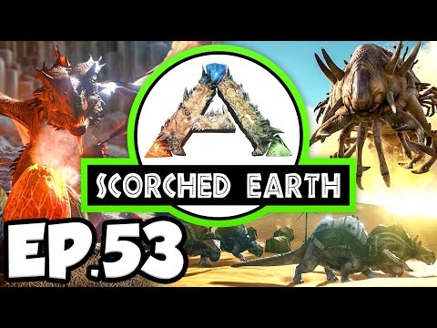 ARK: Scorched Earth Ep.53 - SUPER OP ALPHA UTAHRAPTOR!!! (Modded Dinosaurs Gameplay)