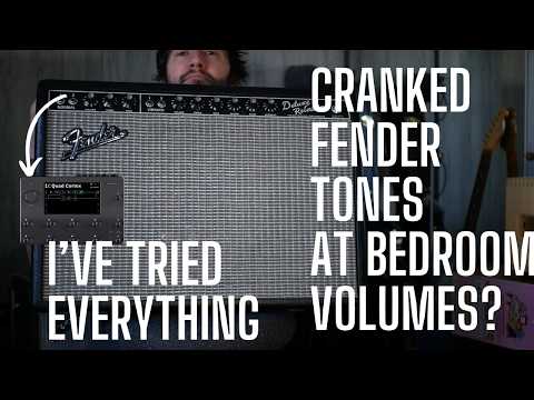 Kann man bei Zimmerlautstärke einen großartigen, voll aufgedrehten Fender-Röhrenverstärker-Sound ...
