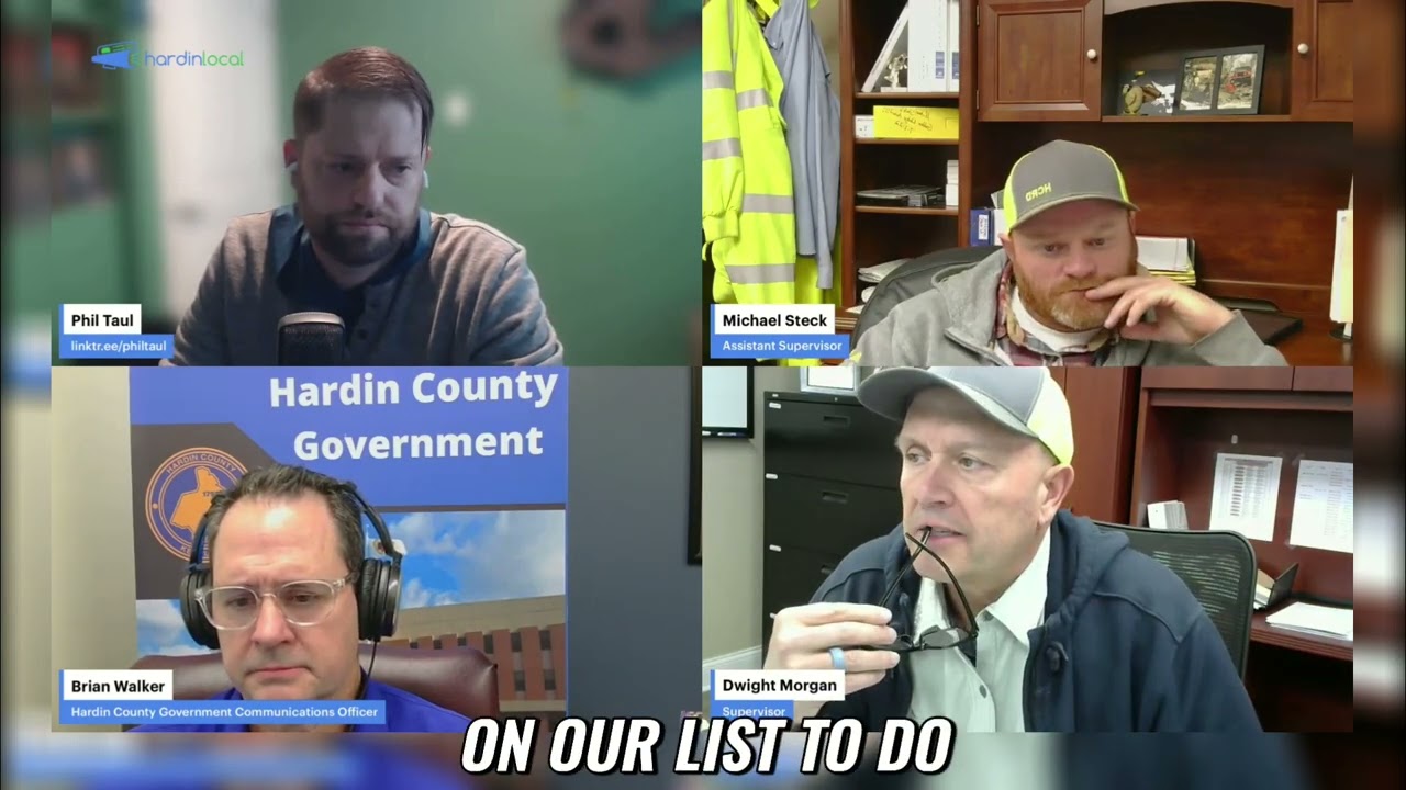 Hardin County Road Department: Why Paving Stops in Winter and How Snow Removal Really Works