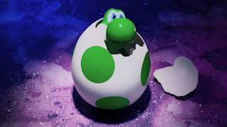 タマゴの中から…ヨッシーが誕生！