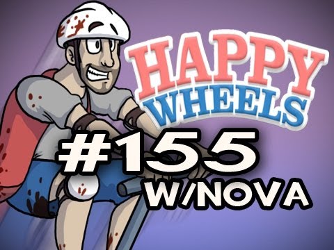 Happy Wheels w/Nova Ep.155 - WHEN GOOGLE CHROME ATTACKS