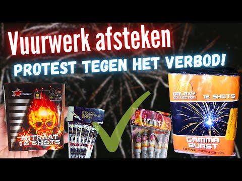 Vuurwerk afsteken protest 20:00 | 4 december