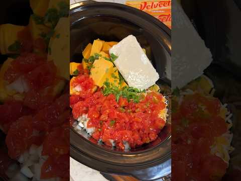 Crockpot Cheese Dip is ready to get any party started off right!