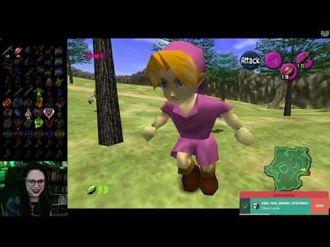 First crowd control stream! 60fps OOT randomizer w/ dual stick cam