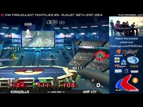 P4K 9 - Rusty + BWMat vs Mojo + A6M - Losers Semis - Project M