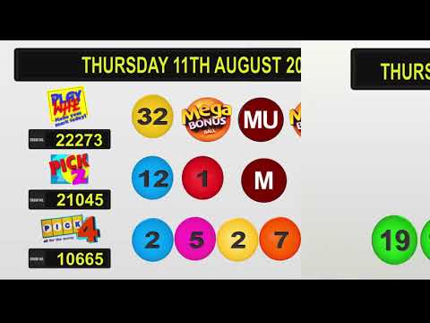 NLCB Online Draws Thursday 11th August 2022