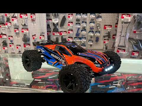 Traxxas Rustler 4x4 XL-5 with Lights Unboxing