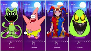 poppy Playtime Animation 🆚 Patrick 🆚 Pomni Anime 🆚 Pou - who is best 🎯