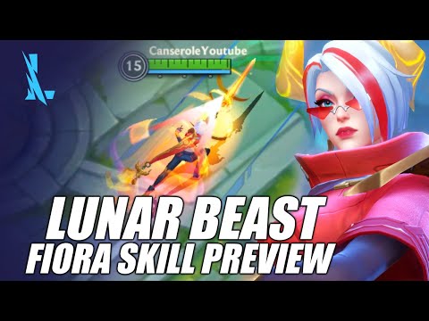 LUNAR BEAST FIORA | ABILITY PREVIEW | SKINSPOTLIGHT