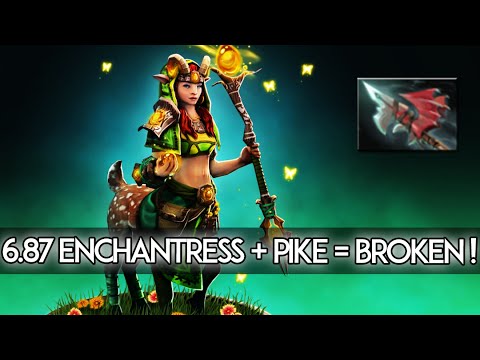 6.87 Patch Changes Dota 2 - Enchantress + Hurricane Pike = BROKEN?!