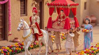Download lagu 👰💍 Miniature Doll Indian Wedding Ceremony | Traditional Village Bride & Groom Story mp3