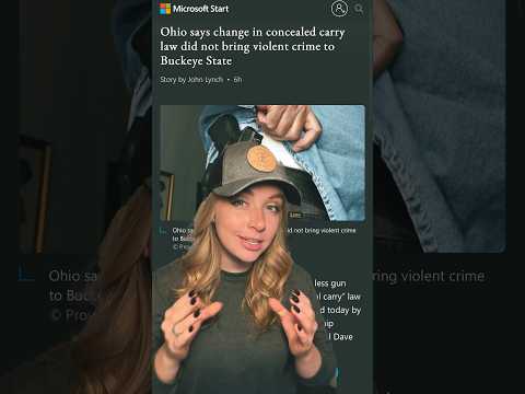 SURPRISE: Constitutional Carry has a STRANGE effect in this State… #shortsvideo #shorts #guncontrol Thumbnail