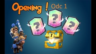 Miniaturka - Opening Clash Royale #1 3 clan chesty 1 magical chest i inne