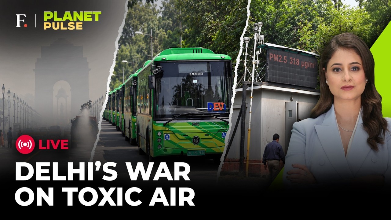 LIVE | Delhi Air Pollution: Can Electric Buses Beat the Pollution Crisis? | Planet Pulse