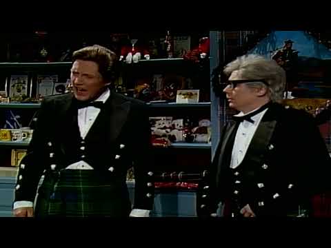 Mike Myers : SNL Cut Sketch (All things Scottish) w/ Christopher Walken
