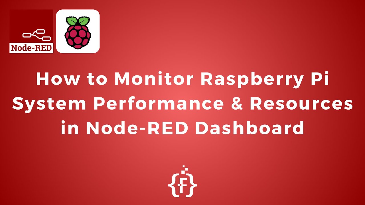 How to Monitor Raspberry Pi System Performance and Resources in Node-RED Dashboard | IoT | IIoT |