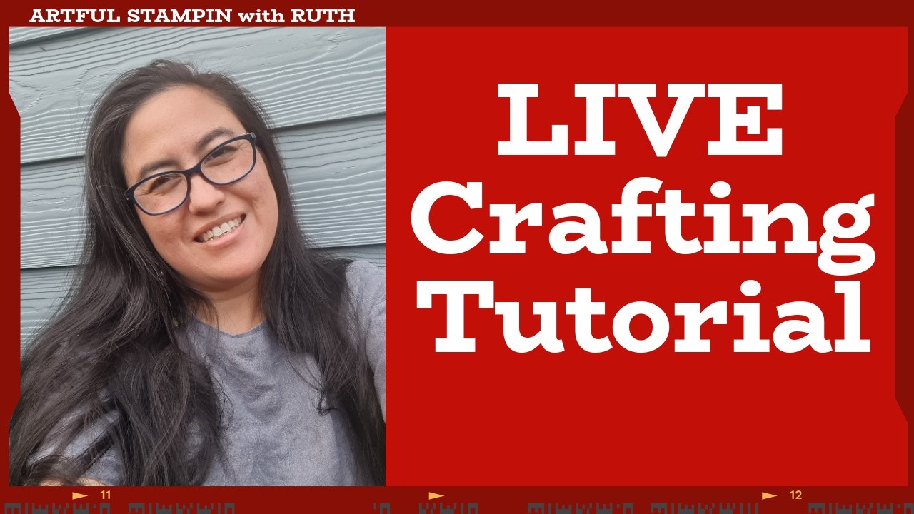 🔴LIVE stamping background paper with GREENERY LANE meets BOUTIQUE BLOSSOMS