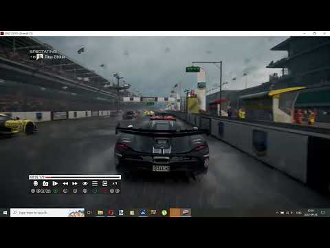 GRID 2019 Best Replays 74 Indianapolis Sport Circuit Reversed Medium Difficulty Day Rain