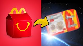 I turned Famous Fast-Foods into Space Food
