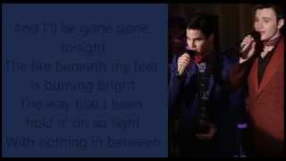 GLEE - Story Of My Life [LYRICS]
