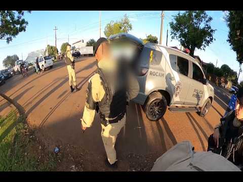 Rocam prende suspeito e apreende cocaína e crack durante ação contra o tráfico de drogas em Londrina