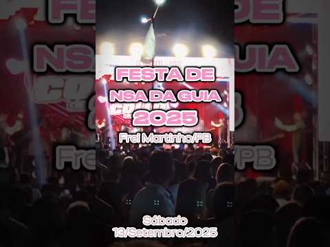 Sábado de muito forró na Festa de Nossa Senhora da Guia 2025 em Frei Martinho/PB! 🎶💃🕺#Forró #Família