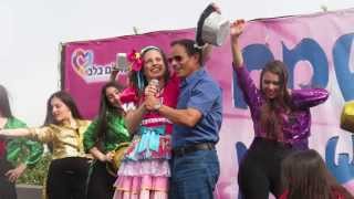 preview picture of video 'ראש העיר ראש העין שלום בן משה בחגיגות פורים 2014'