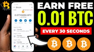 Earn Free 0.05 BTC Automatically | Free Bitcoin Earning Site 2024 | without investment