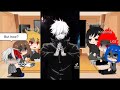 MHA BNHA React To Deku As Gojo Satoru AU