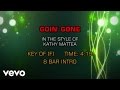 Kathy Mattea - Goin' Gone (Karaoke)