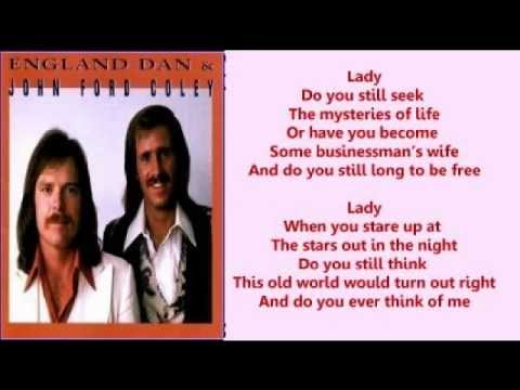 England Dan And John Ford Coley - Lady (+ lyrics 1976)